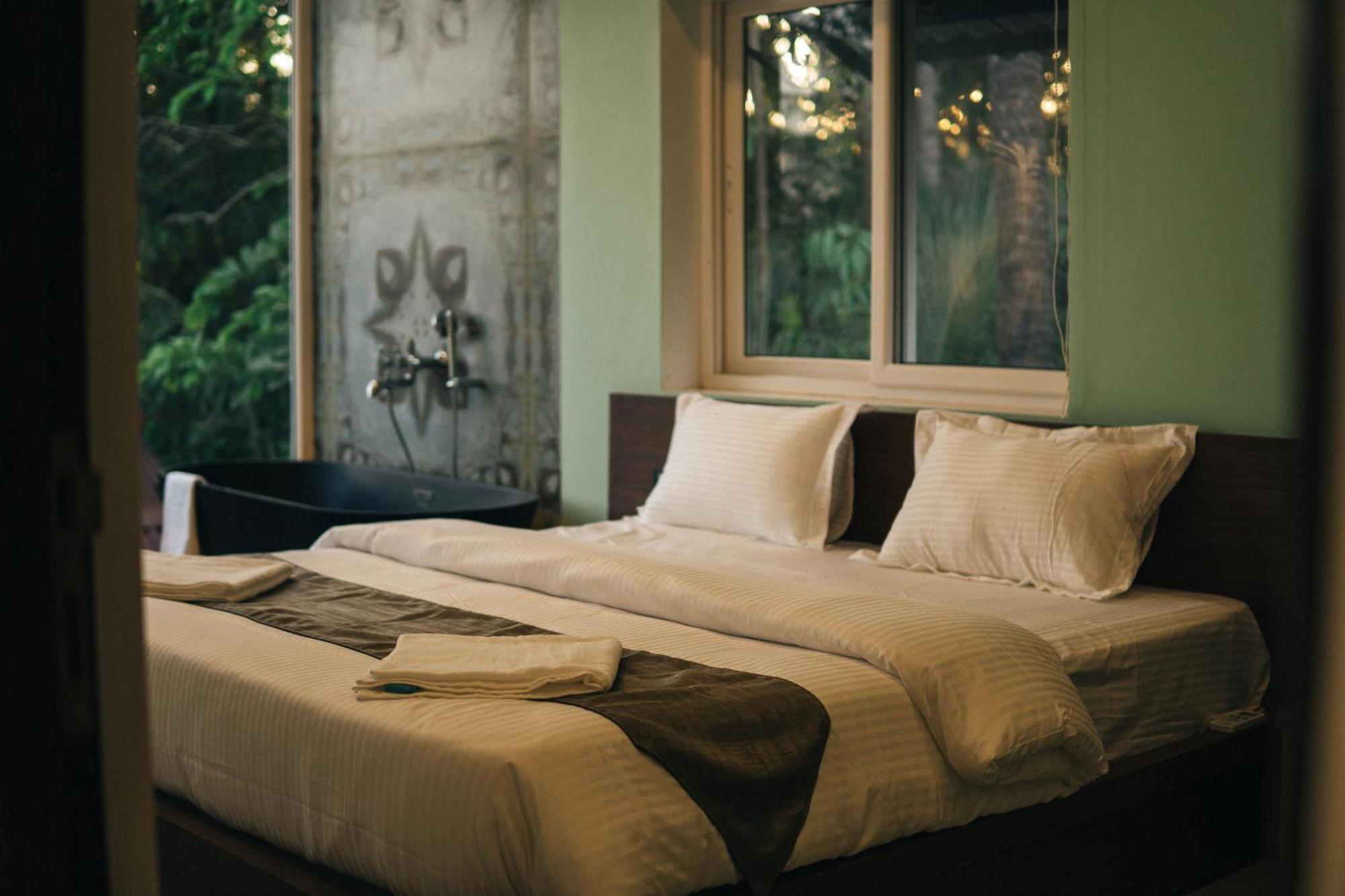 Tranquill Riverside Luxury Cottages With Bathtub, Candolim Exterior foto